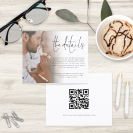 Foto QR Code Angaben zum Hochzeitsstichtag