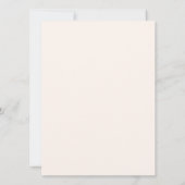 Foto QR Code Beige Wedding Galery Card (Rückseite)