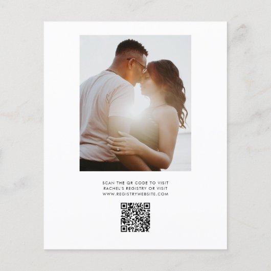 Foto-QR-Code-Brautparty (Rückseite)