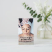 Foto QR Code Business Card Visitenkarte (Stehend Vorderseite)