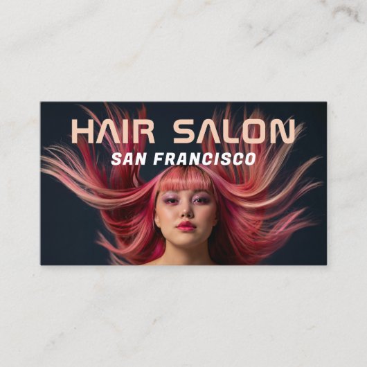 Foto QR Code Business Card Visitenkarte (Vorderseite)