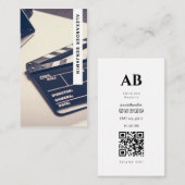 Foto QR Code Business Card Visitenkarte (Vorne/Hinten)