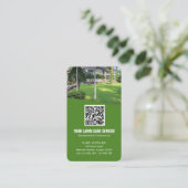 Foto QR Code Business Card Visitenkarte (Stehend Vorderseite)