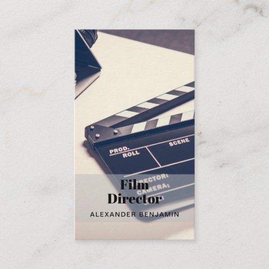 Foto QR Code Business Card Visitenkarte (Vorderseite)