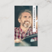 Foto QR Code Business Card Visitenkarte (Vorderseite)