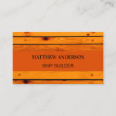 Foto QR-Code des Holzschiffbauers Visitenkarte (Vorderseite)