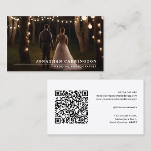 Foto QR Code Fotograf Business Card Visitenkarte
