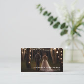 Foto QR Code Fotograf Business Card Visitenkarte (Stehend Vorderseite)