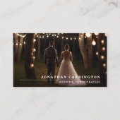 Foto QR Code Fotograf Business Card Visitenkarte (Vorderseite)