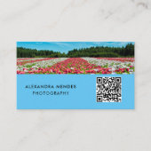 Foto QR Code, Fotograf Visitenkarte (Vorderseite)