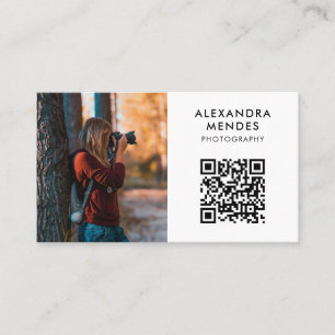 Foto QR Code, Fotograf Visitenkarte