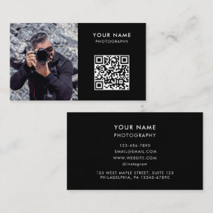 Foto QR Code, Fotograf Visitenkarte