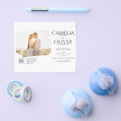 FOTO QR CODE für Hochzeit Einladende UAWG Flyer (Einzeln)