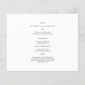 FOTO QR CODE für Hochzeit Einladende UAWG Flyer (Hinten)