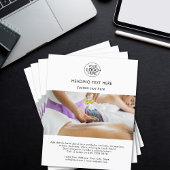 Foto QR-Code für neuartige Logos Flyer