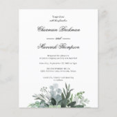 Foto QR Code Hochzeitsfeier Flyer (Vorderseite)