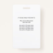 Foto QR Code Impfnummer Ausweis (Rückseite)