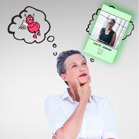 Foto Qr-Code-Logo Beruflich Minze Grün Visitenkarte