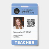 Foto QR CODE Logo Personalnummer Ausweis (Front)