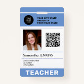 Foto QR CODE Logo Personalnummer Ausweis (Vorderseite)