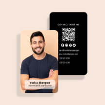 Foto-QR-Code Moderne Verbindung mit mir Geschäft