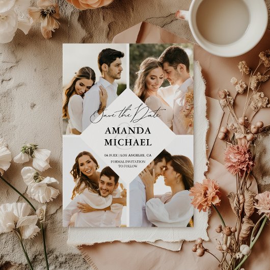 Foto QR-Code Save the Date Einladung