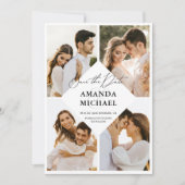 Foto QR-Code Save the Date Einladung (Vorderseite)