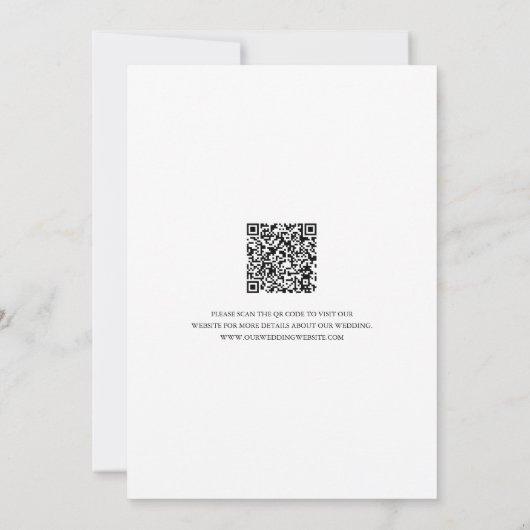 Foto QR-Code Save the Date Einladung (Rückseite)