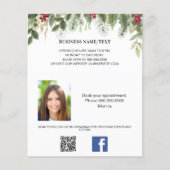 Foto qr Code Schönheitsschminke Weihnachtsfeier We Flyer (Vorne)