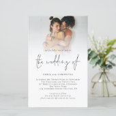 Foto QR Code Skript Lesbische Hochzeit (Stehend Vorderseite)