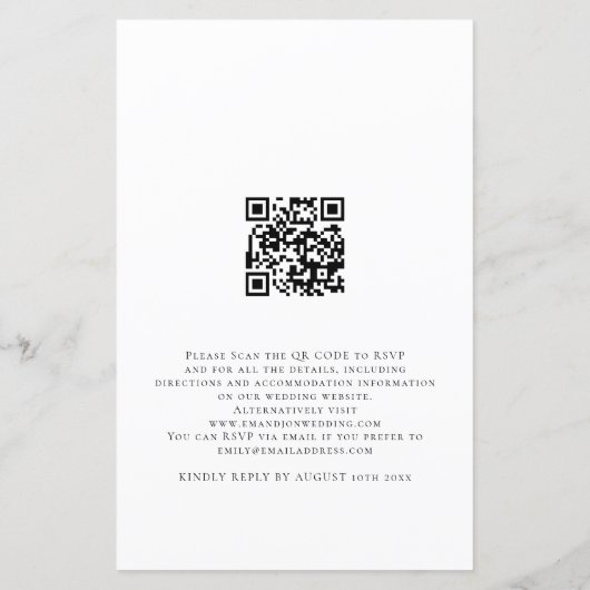 Foto QR Code Skript Lesbische Hochzeit (Rückseite)