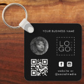 Foto Qr-Code-Tastatur für benutzerdefiniertes Firm Schlüsselanhänger (Vorderseite)