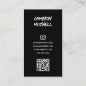 Foto QR-Code Telefonnummerkarte (Rückseite)