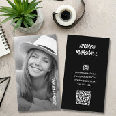 Foto QR-Code Telefonnummerkarte