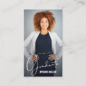 Foto QR-Code Telefonnummerkarte (Vorderseite)