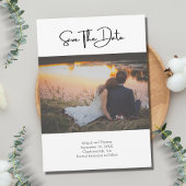 Foto QR Code Wedding Website Moderne Trendy Save The Date