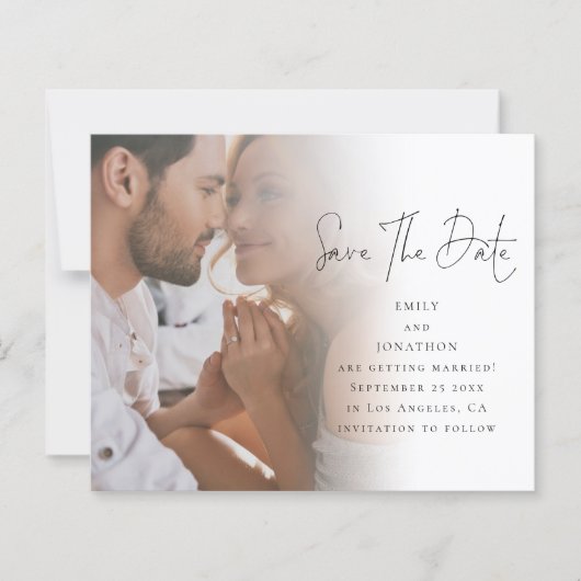 Foto QR-Hochzeitsskripte speichern (Vorderseite)