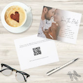 Foto QR-Hochzeitsskripte speichern