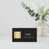 Foto Qr-Logo Visitenkarte (Stehend Vorderseite)