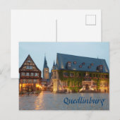 Foto Quedlinburg Postkarte (Vorne/Hinten)