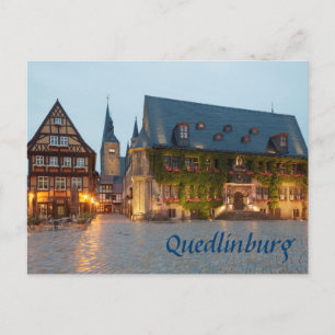 Foto Quedlinburg Postkarte