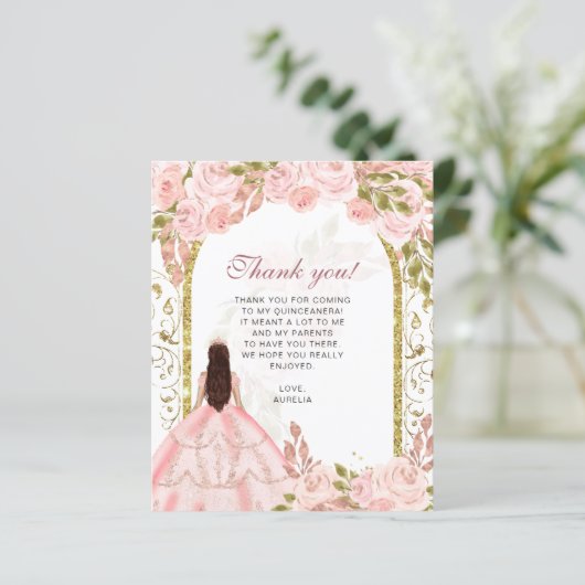 FOTO Quinceañera (Stehend Vorderseite)