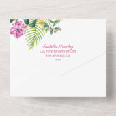 Foto Quinceañera All In One Einladung (Rückseite)