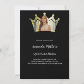Foto Quinceanera Einladung (Vorderseite)