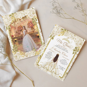 Foto Quinceanera Einladung