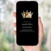 Foto Quinceanera Einladung