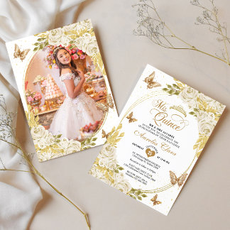 Foto Quinceañera Einladung