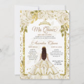 Foto Quinceanera Einladung (Vorderseite)