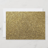 Foto Quinceanera Gold Save The Date (Rückseite)