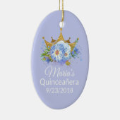 Foto Quinceñera Keepake Ornament (Rechts)